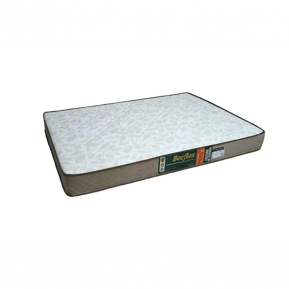 Conjunto Cama Box E Colchão Solteiro Becflex Gold