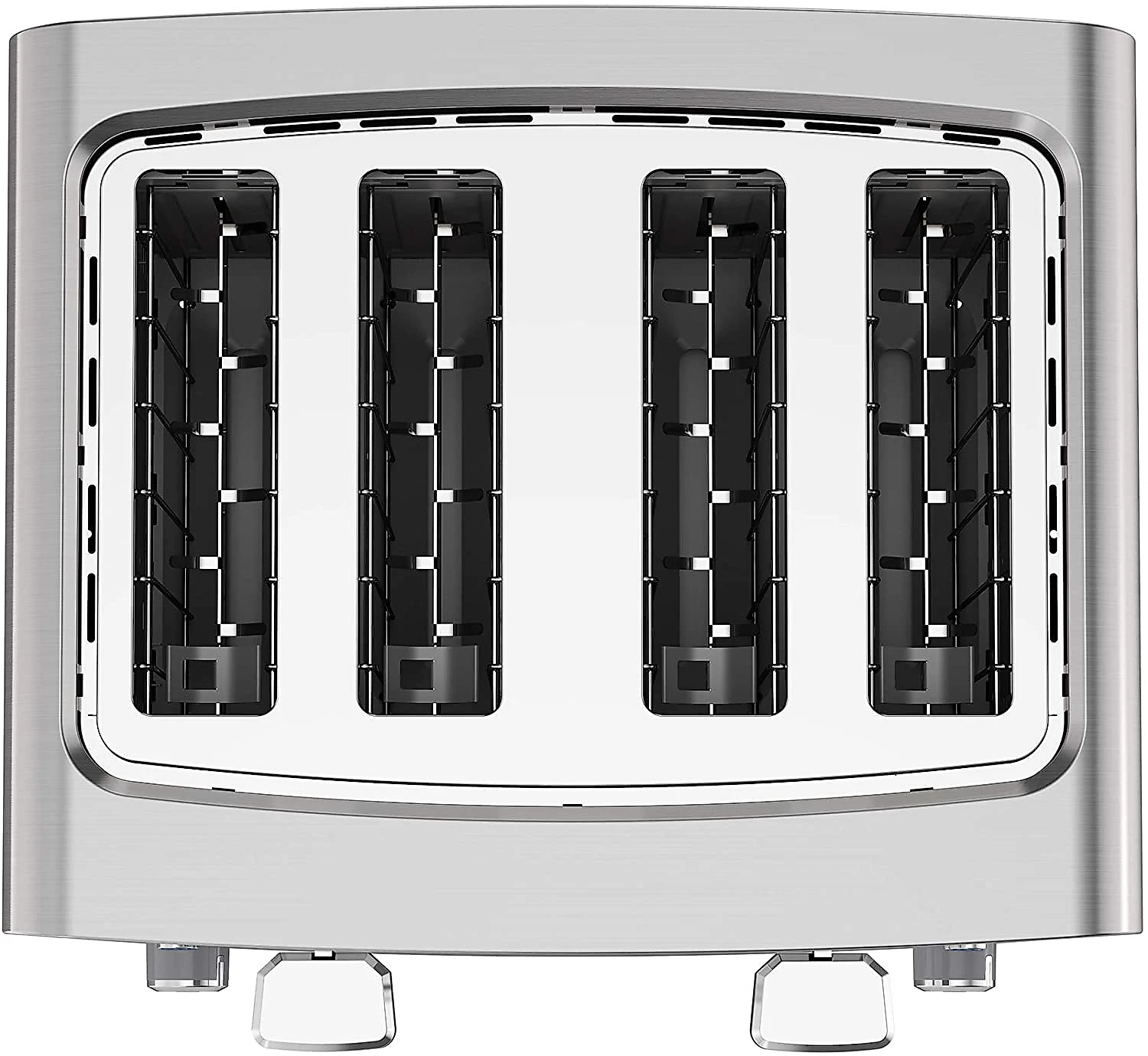 BLACKDECKER Torradeira, c/ 4 fatias, 1600 W, 110V, prata.