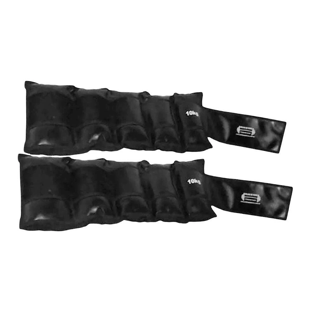 Par de Caneleiras Tornozeleiras 10kg CT1000A para Treino em Academia e Fisioterapia Anilhas Fitness