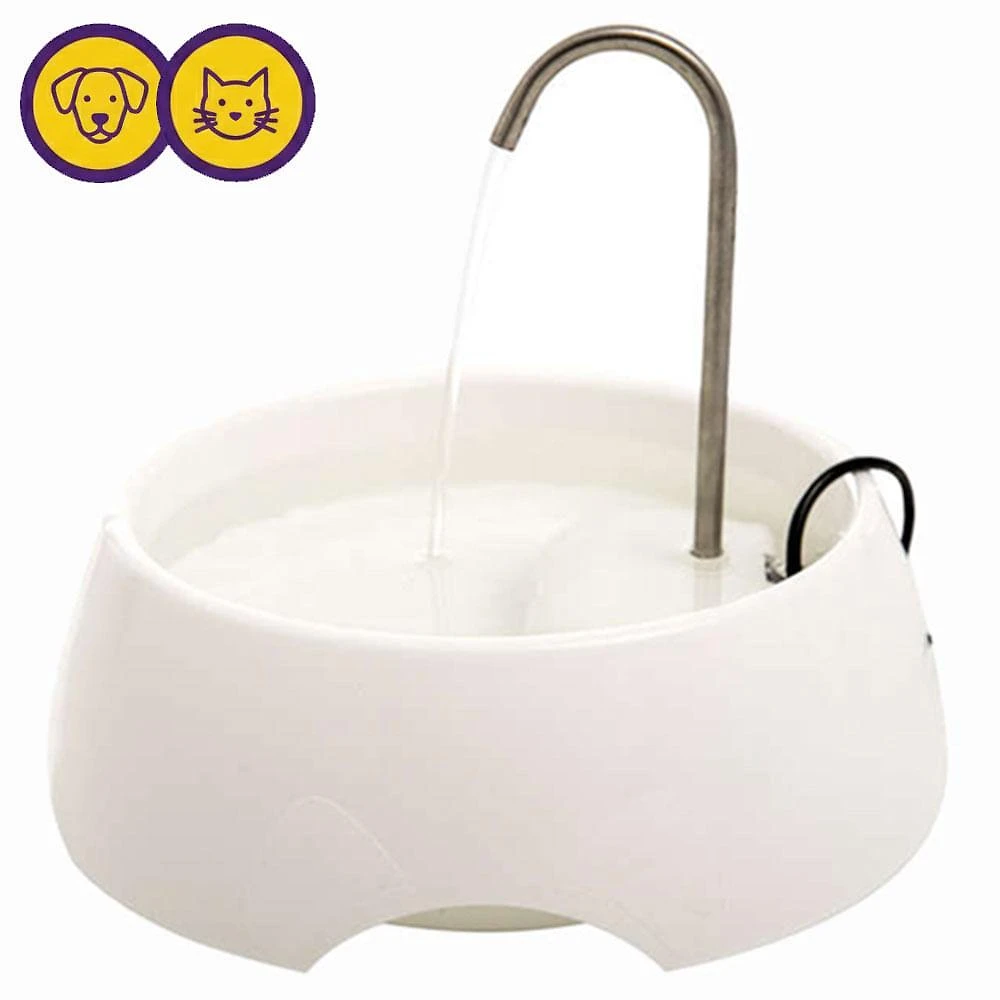 Fonte bebedouro aqua mini branca - amicus