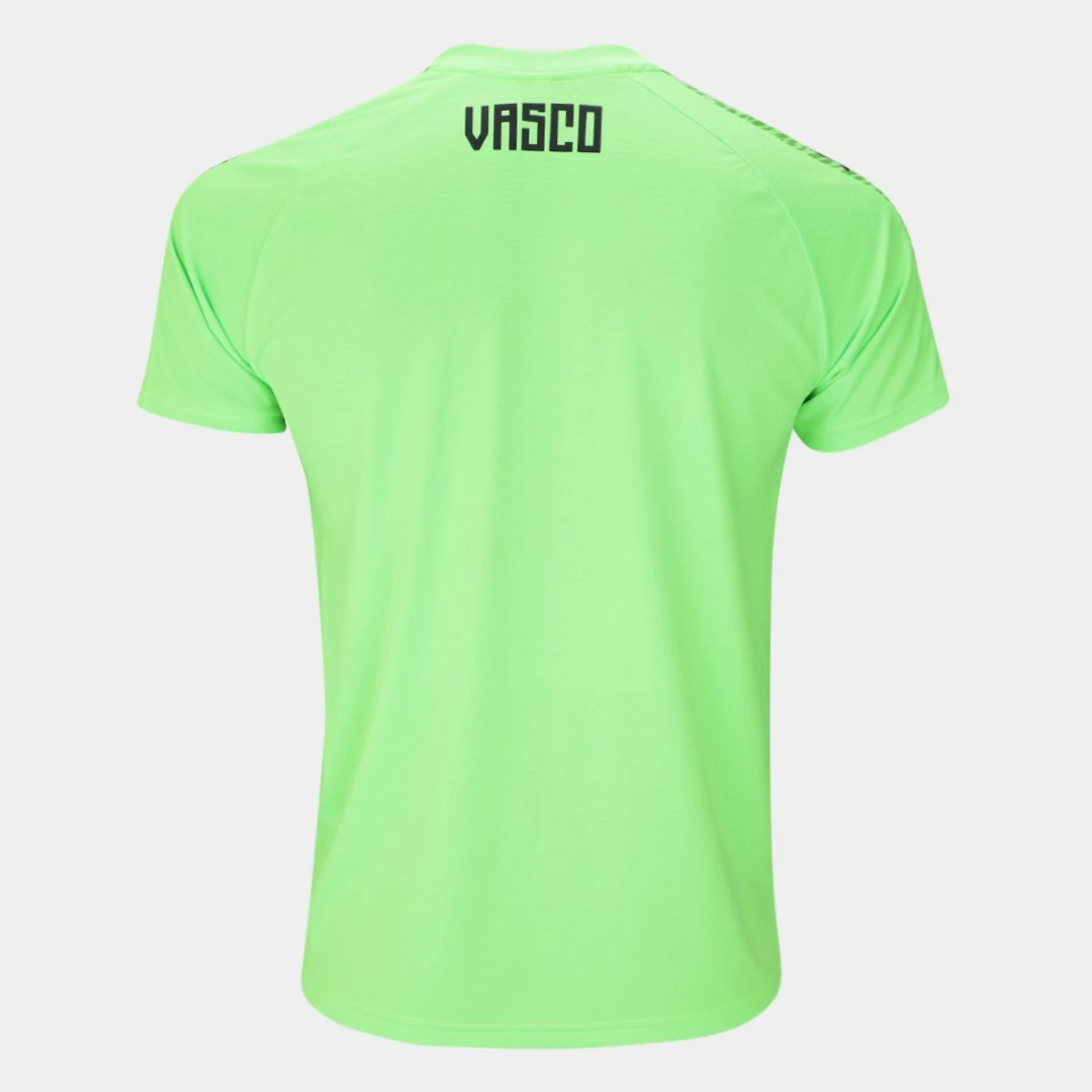 Miniatura Camisa Vasco Kappa Supporter Details Masculina Verde Limão - EGG