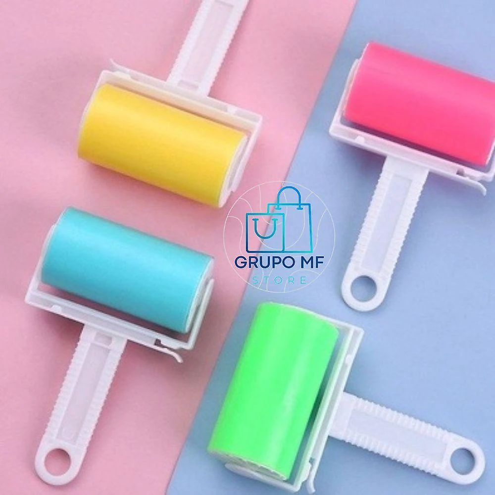 Tira Pelo para Roupas Lavável Reutilizável em Plástico e Silicone Azul Multiuso OEM