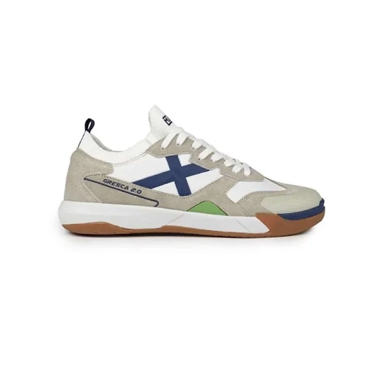 Tenis Futsal Munich Gresca 20 - Bcocinza - BCO/CINZA