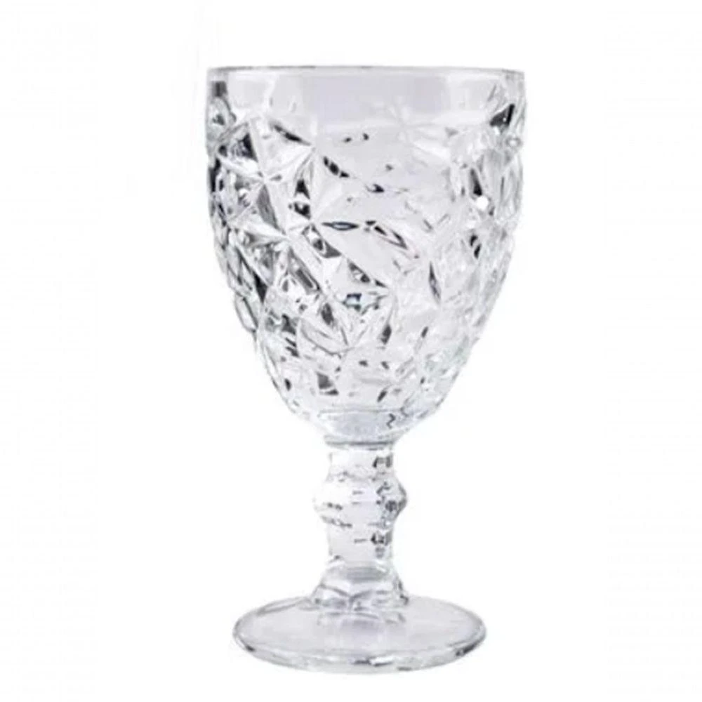 Taça Vidro 340ml Milano água Suco Dia A Dia