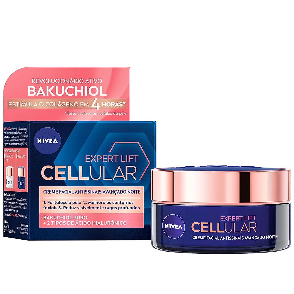 Nivea creme facial antissinais cellular lift noite 50ml