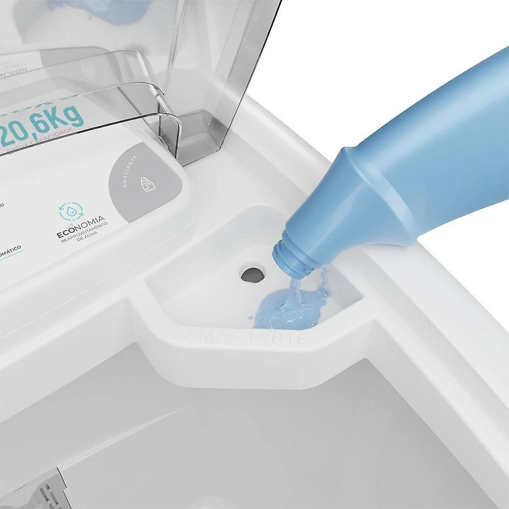 Máquina de Lavar Semi Automática 20kg Britânia BLR04 Branca 127V