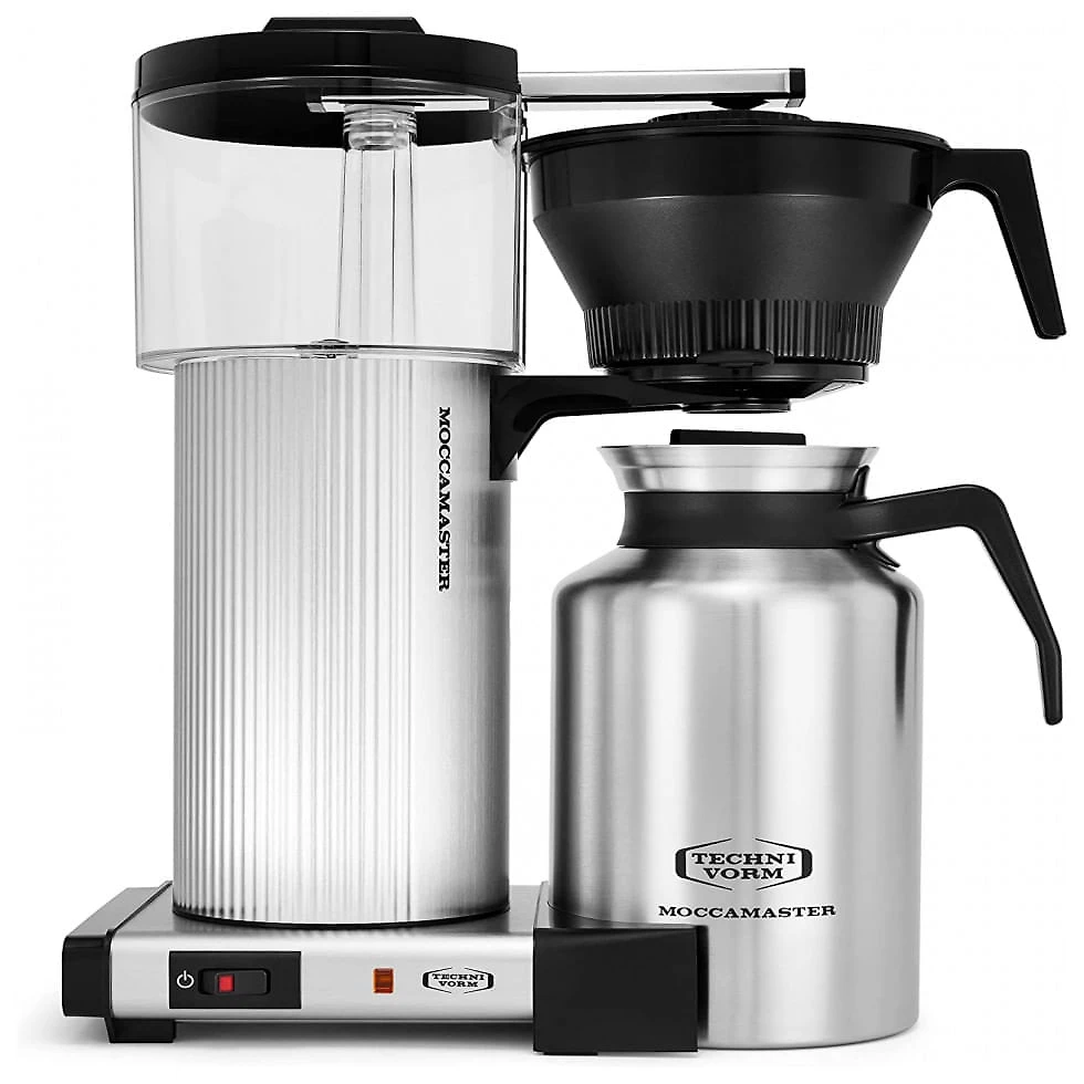 Cafeteira Elétrica Programável Technivorm Moccamaster 39340 1.7L, 1600W 110V, Prata
