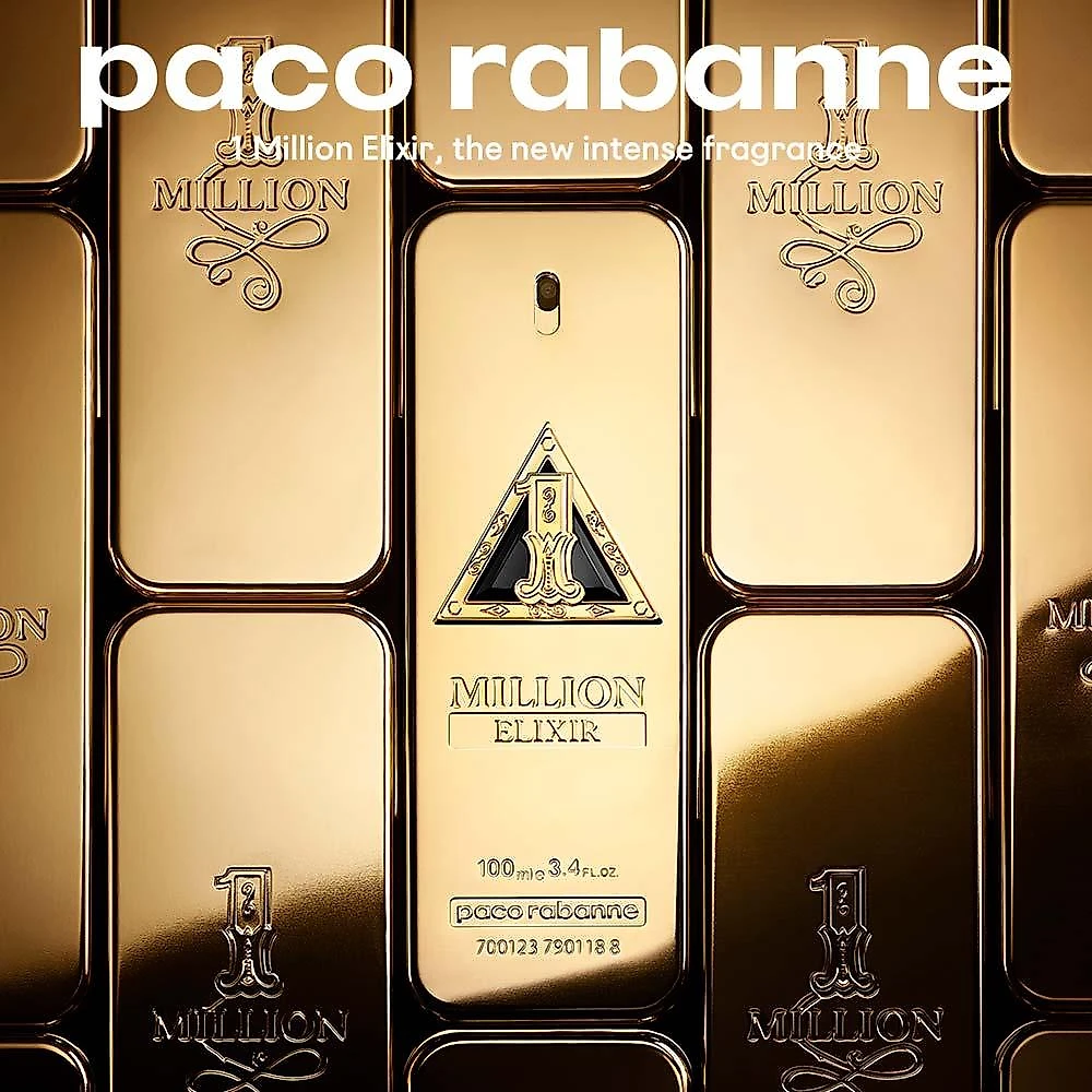1 million elixir rabanne – perfume masculino – eau de parfum 200ml