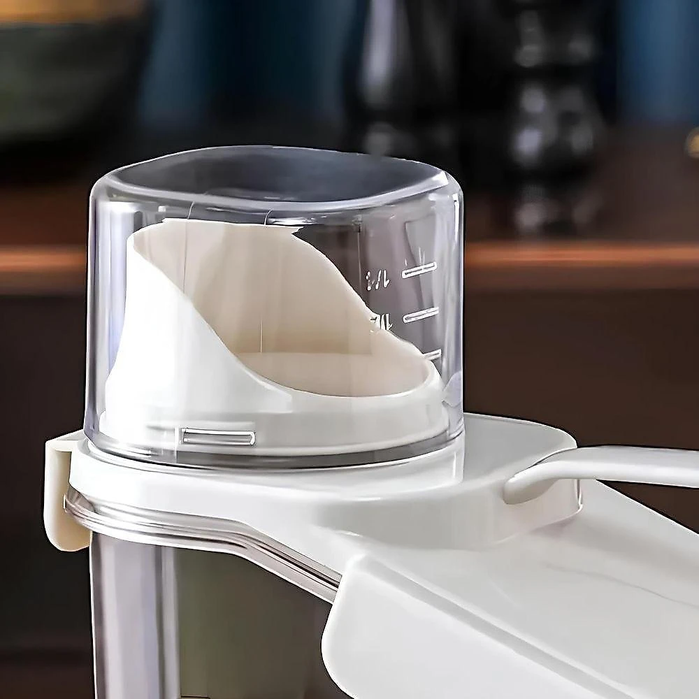 Pote Hermético Dispenser Premium 2L com Tampa Trava e Copo Medidor