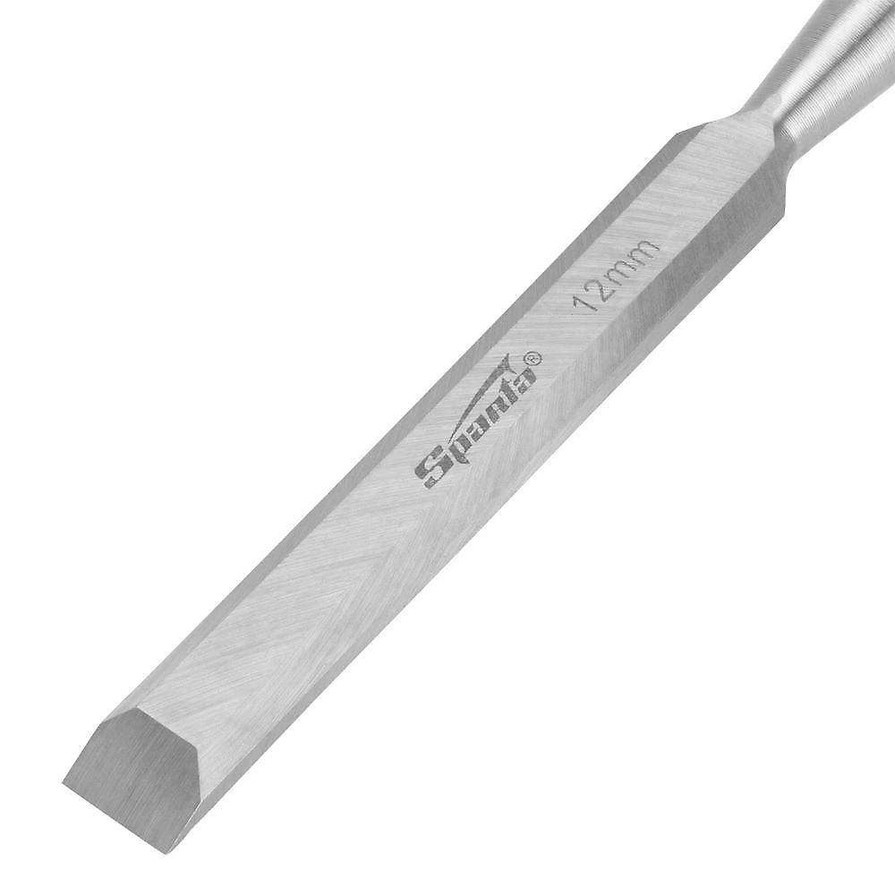 Formão Chanfrado 1/2'' 12mm Cabo Plástico Sparta Aço Carbono