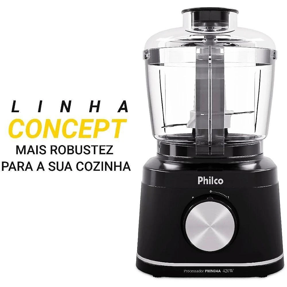 Processador Philco PMN04A 420W Jarra Para 500ml 110V