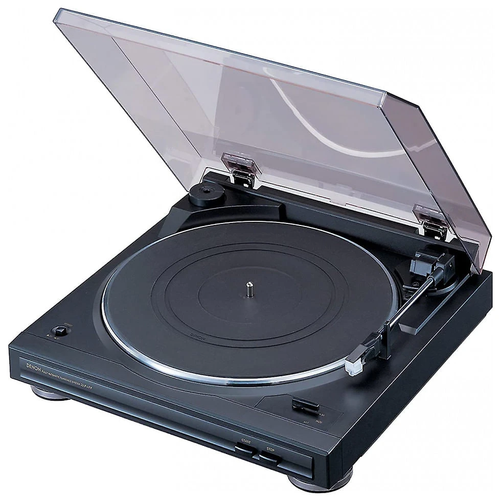 Miniatura Denon DP29F Toca Discos com Sistema Automático de Reprodução e Equalizador, 110V