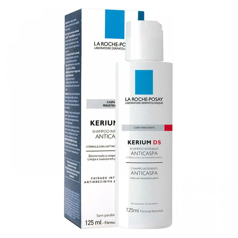 Kerium ds la roche-posay - shampoo anticaspa de ação intensiva
