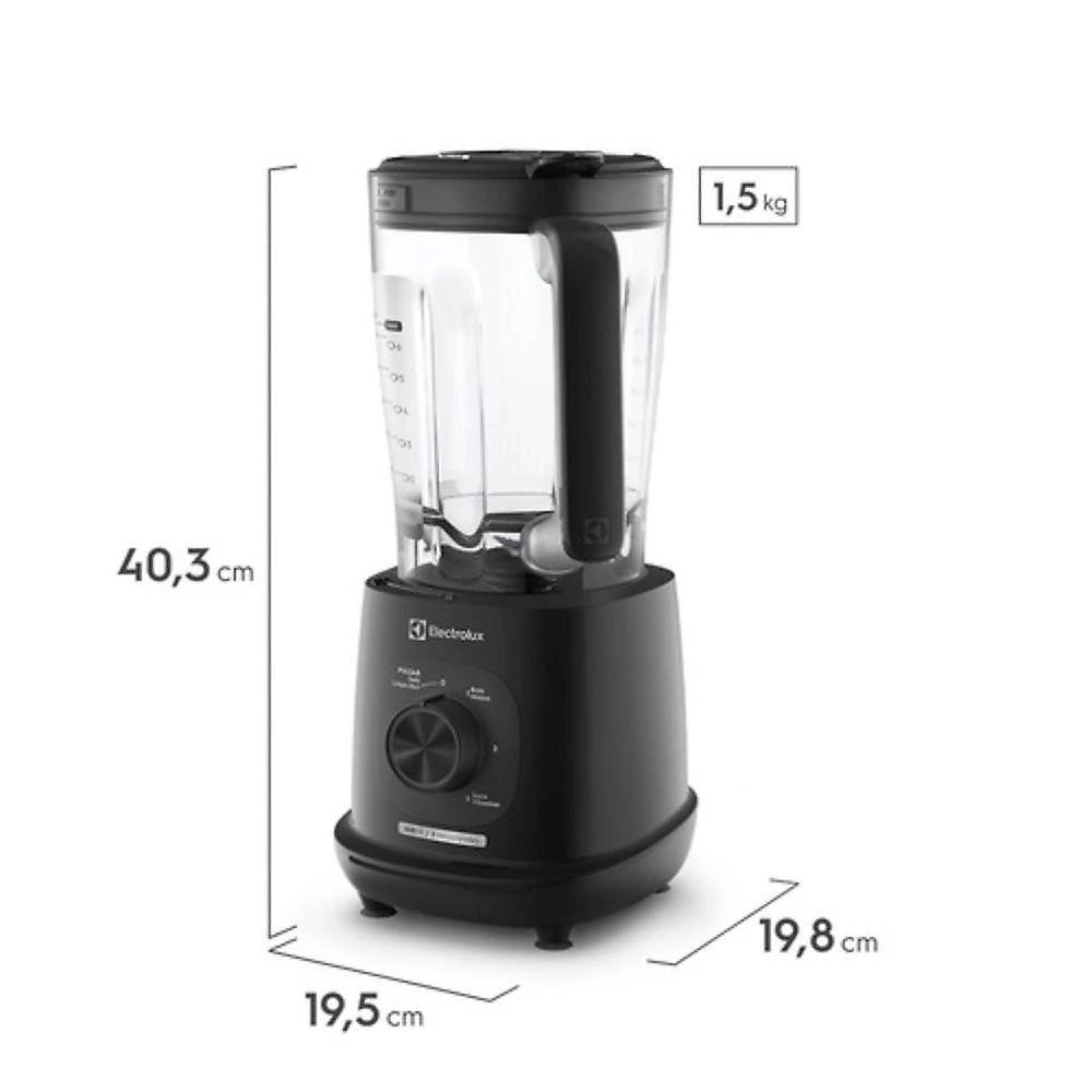 Liquidificador Ebl700 600w 2,7l Electrolux Preto 220 V