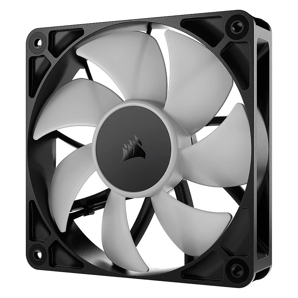 Kit com 3 Ventoinhas Corsair RS120 ARGB, 120mm, PWM, Preto - CO-9050181-WW