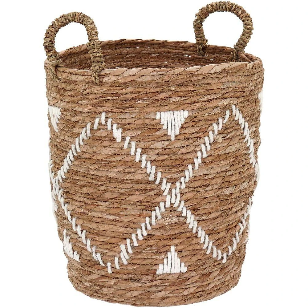 Cesta Fibra Natural 3Pç
