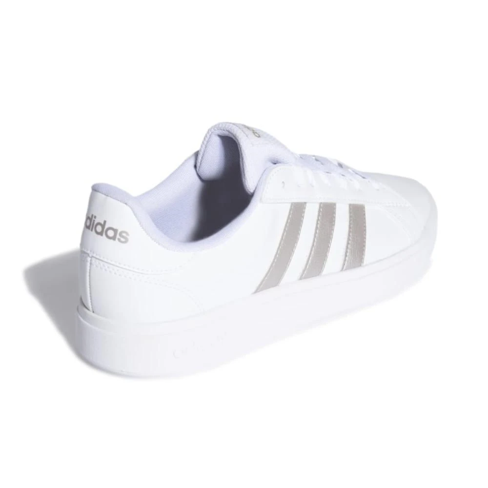 Miniatura Tênis Adidas Grand Court Base 2.0 Feminino BRANCO/PRATA - 38