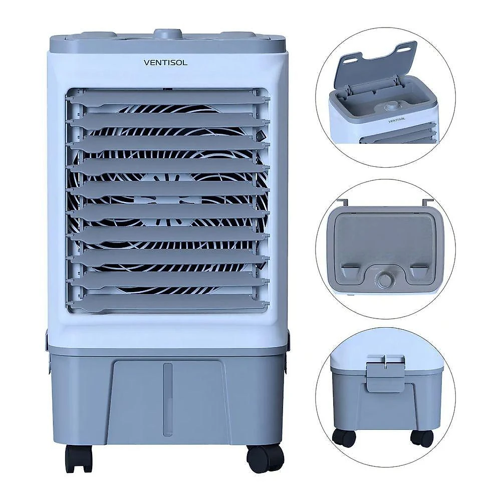 Climatizador de Ar Ventisol 16L 3 Velocidades 130W Branco CLIN16-01 110V