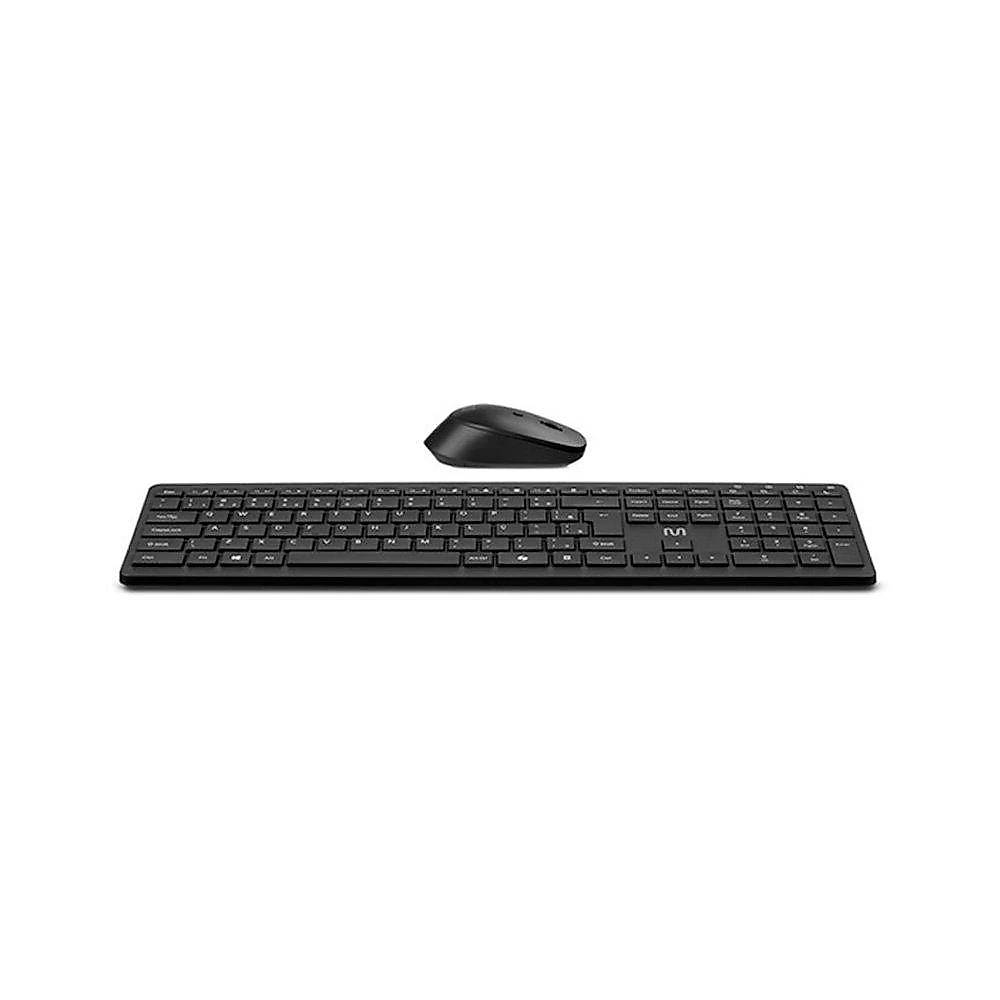 Kit Teclado e Mouse Sem Fio Multilaser CS1100, USB 2.4GHz, DPI Ajustável, Clique Silencioso, ABNT2, Preto - TC402