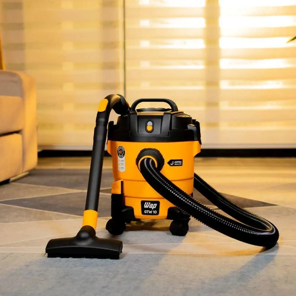 Aspirador de pó e Água wap gtw 10 1400w 10 litros amarelo/preto 220v fw005706