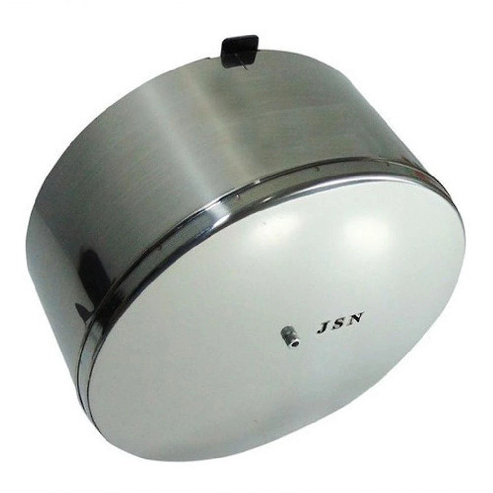 Kit 6 Suporte para Papel Higiênico em Rolo Porta Rolão Inox em Aço Inoxidável 430 com Fechadura Inox