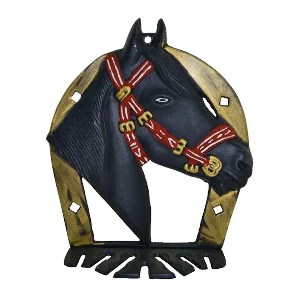 Porta Espeto Cavalo para Mini Churrasqueira a Bafo Portátil Aquecimento Rápido Dourado Gaspar