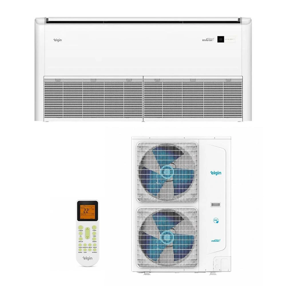 Ar-Condicionado Split Inverter Piso Teto 56000 BTUs Elgin Só Frio 45PXFE60C2CB/45PXFI60C2WB 220V