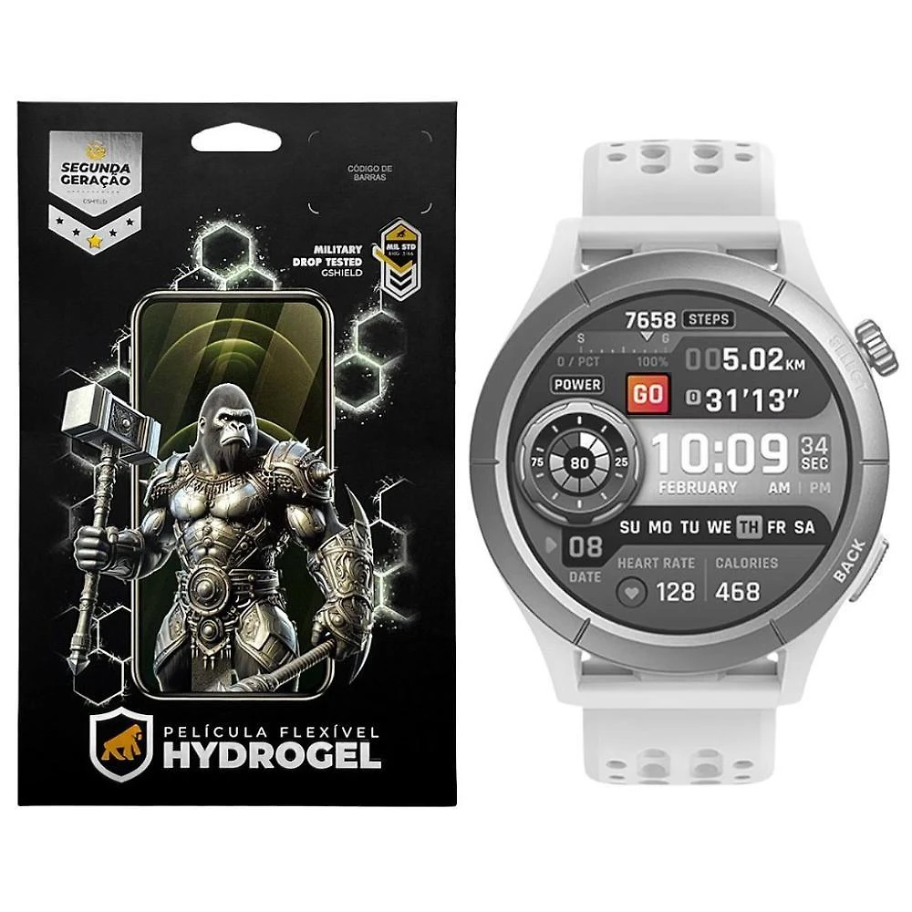 Película Para Amazfit Cheetah Round - Hydrogel Hd - Gshield