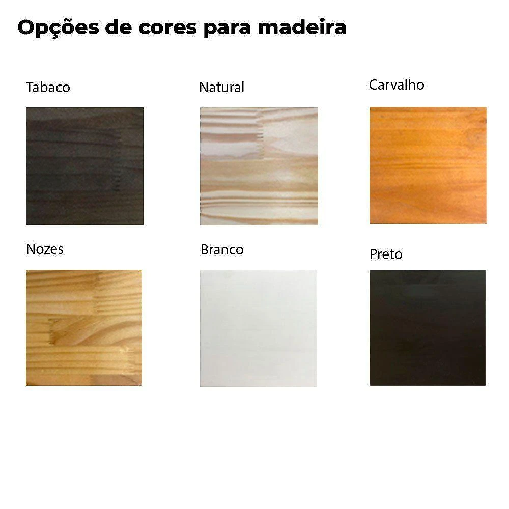 Mesa Lateral Redonda Pé Palito MDF Madeira 30CM Branco e Natural