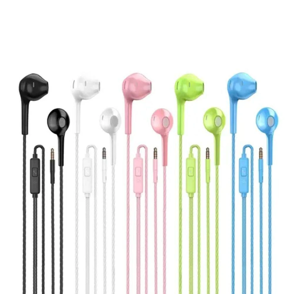 Fone de Ouvido Auricular com Fio Kapbom KA-736 com Microfone Conexão P3 3.5mm 32 OHMS 95 DB ± 3 1.3