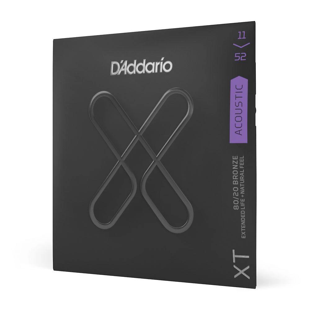 Encordoamento Violão Aço XTABR1152 XT 80-20 Bronze 11-52 Revestido D'Addario