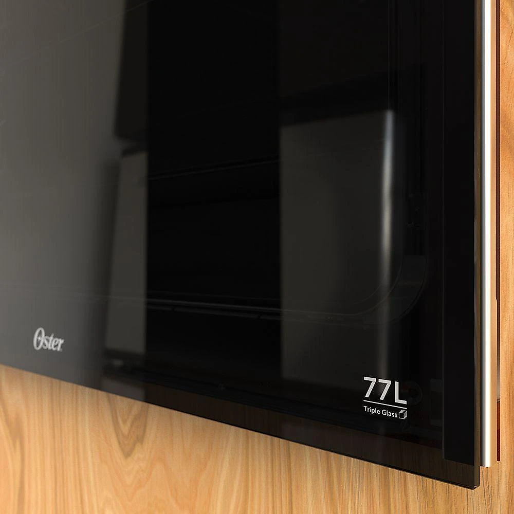 Forno elétrico de embutir oster black 77l 220v (ofor7740)
