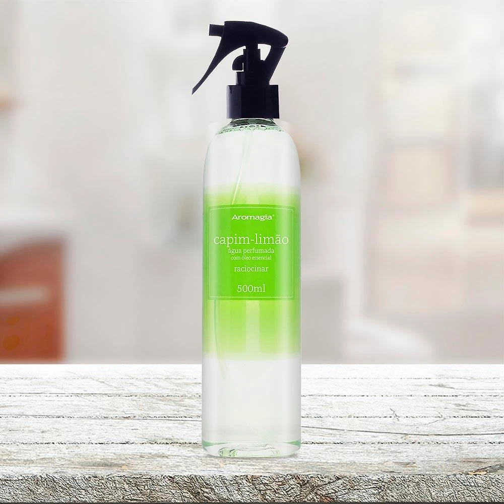 Água perfumada aromagia – capim limão