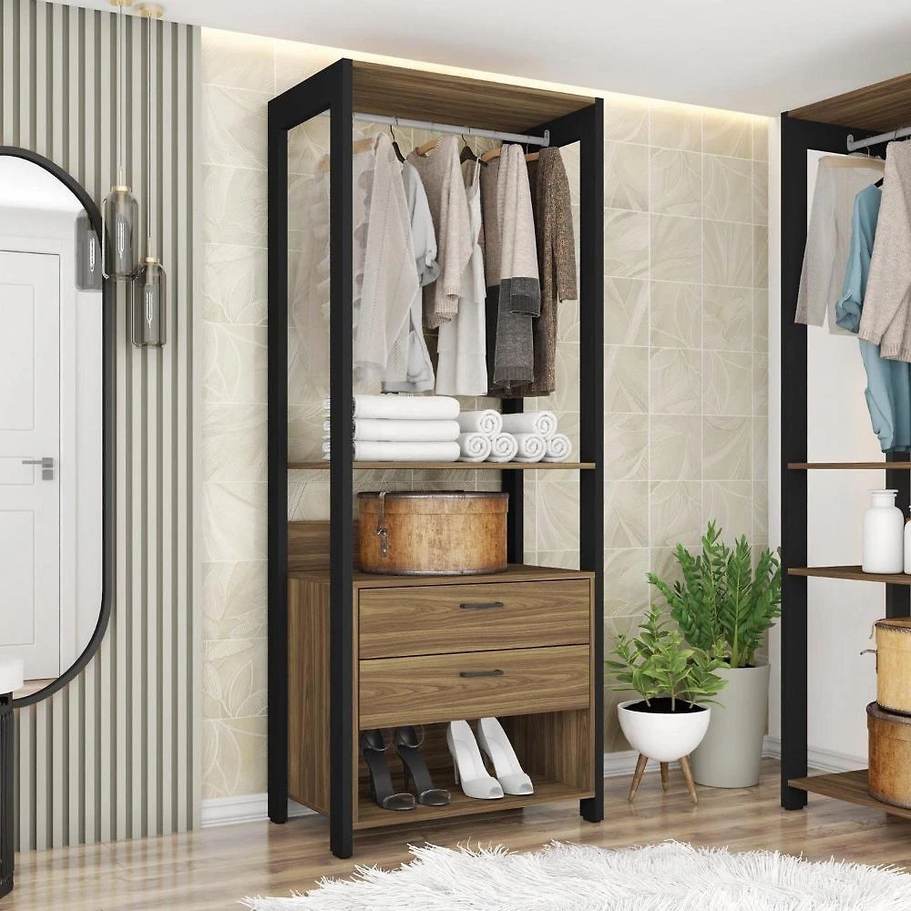 Módulo para Closet 2 Gavetas 183cm X 72,8cm Byte