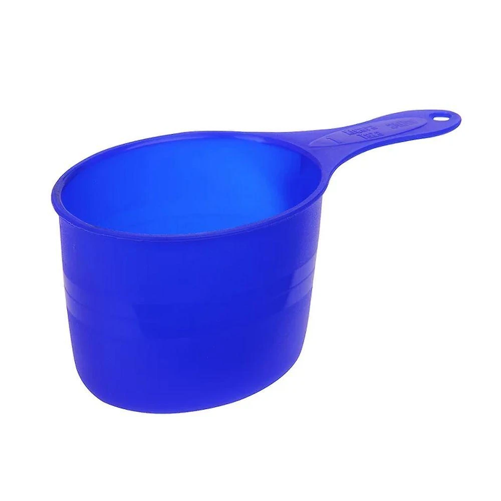 Medidor Plástico Para Ração Pet Azul - Sanremo