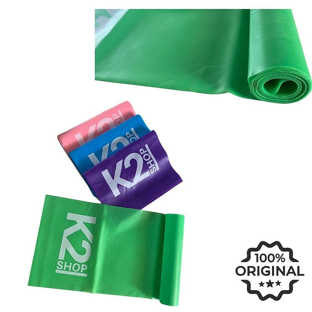 4 Faixas Elásticas Theraband Exercício Pilates Fisioterapia