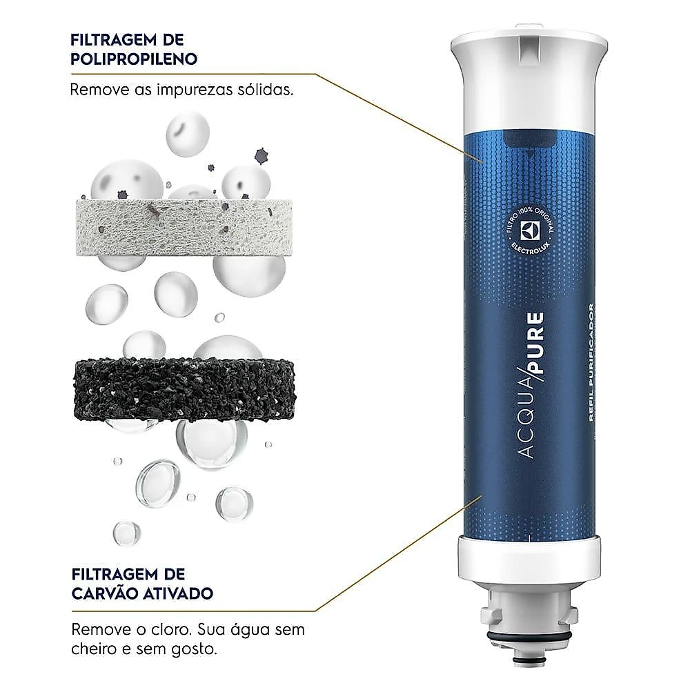Purificador de Água electrolux pe15p bivolt - preto