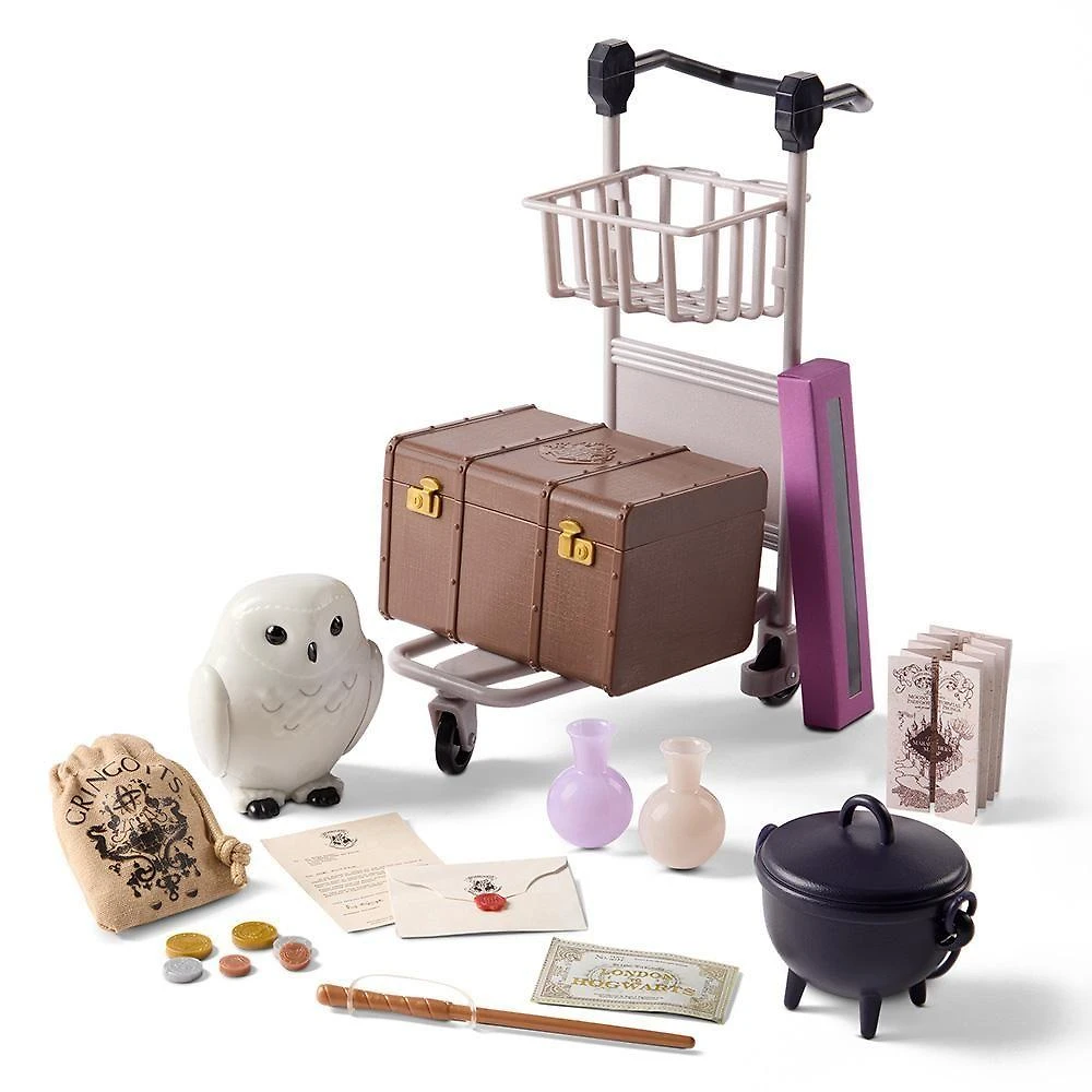 Playset Harry Potter - Itens Essenciais Da Escola De Magia
