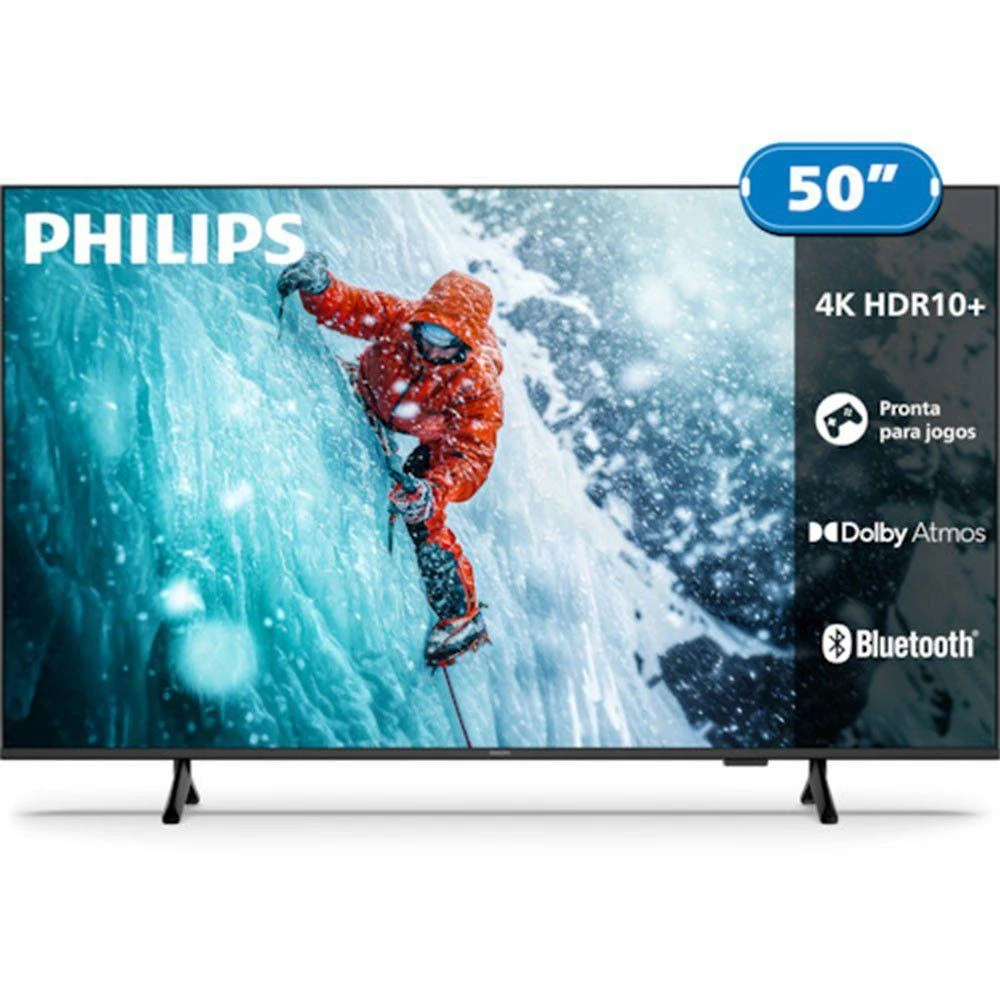 Smart TV Philips 50PUG7300-78 50 Polegadas 4K UHD LED Bivolt