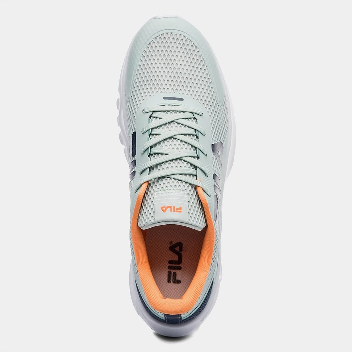 Miniatura Tenis Fila Prize Feminino Verde+laranja - 34