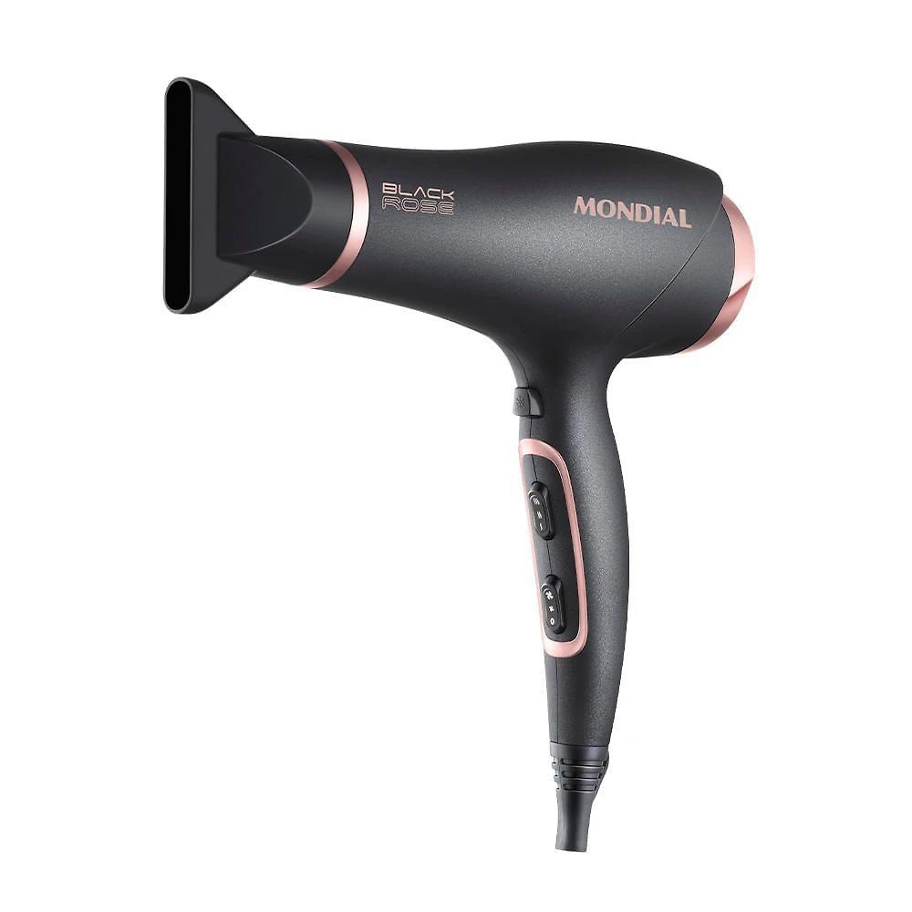 Secador De Cabelos Mondial Black Rose Sc-37 127v