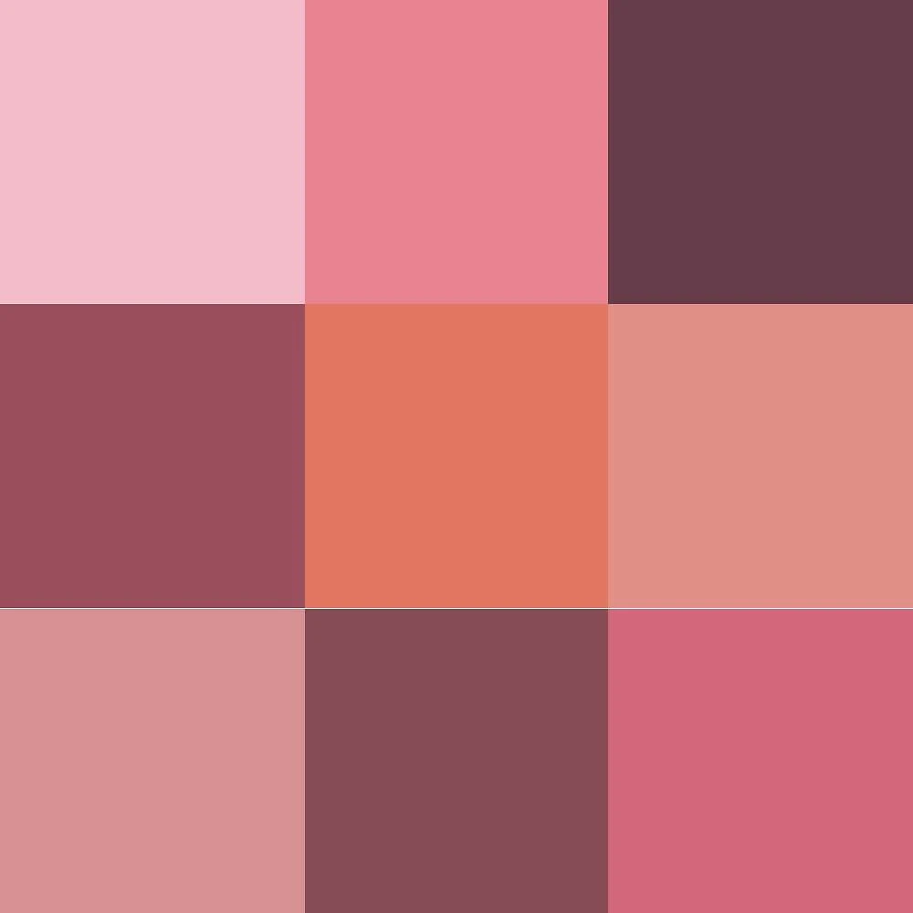 Paleta de sombras ruby rose mystic glow