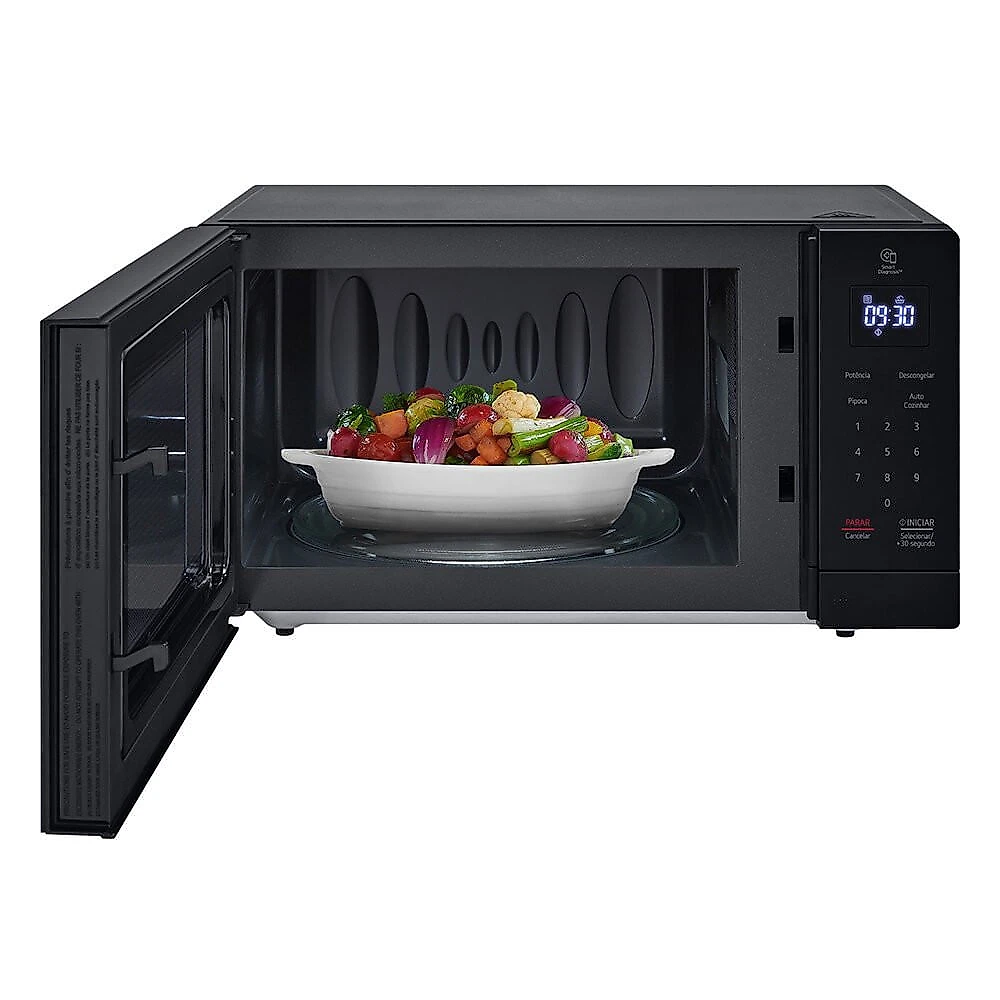 Micro-ondas LG NeoChef 30 litros, Limpa Fácil, MS3033 Preto - 110V
