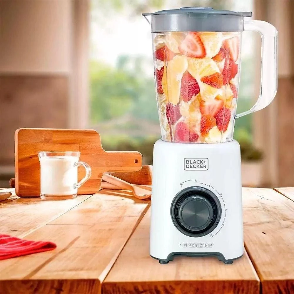 Liquidificador Black + Decker L800-BR 800W 1,5L Turbo Pulso 2 Velocidades Branco 110V