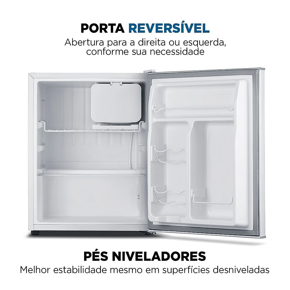 Frigobar Mondial 73L Porta Reversível Branco FGB-01-W80 110
