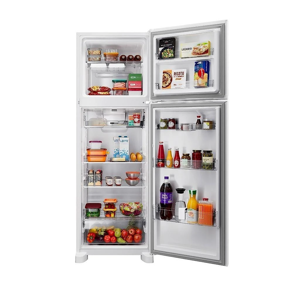 Geladeira Brastemp Duplex Frost Free Inverter 415L Xpert Smart Cold BRM52MB Branco 110V