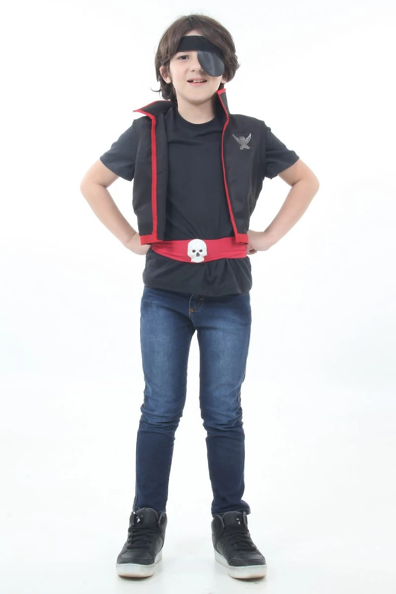 Kit Pirata Infantil - Sete Mares