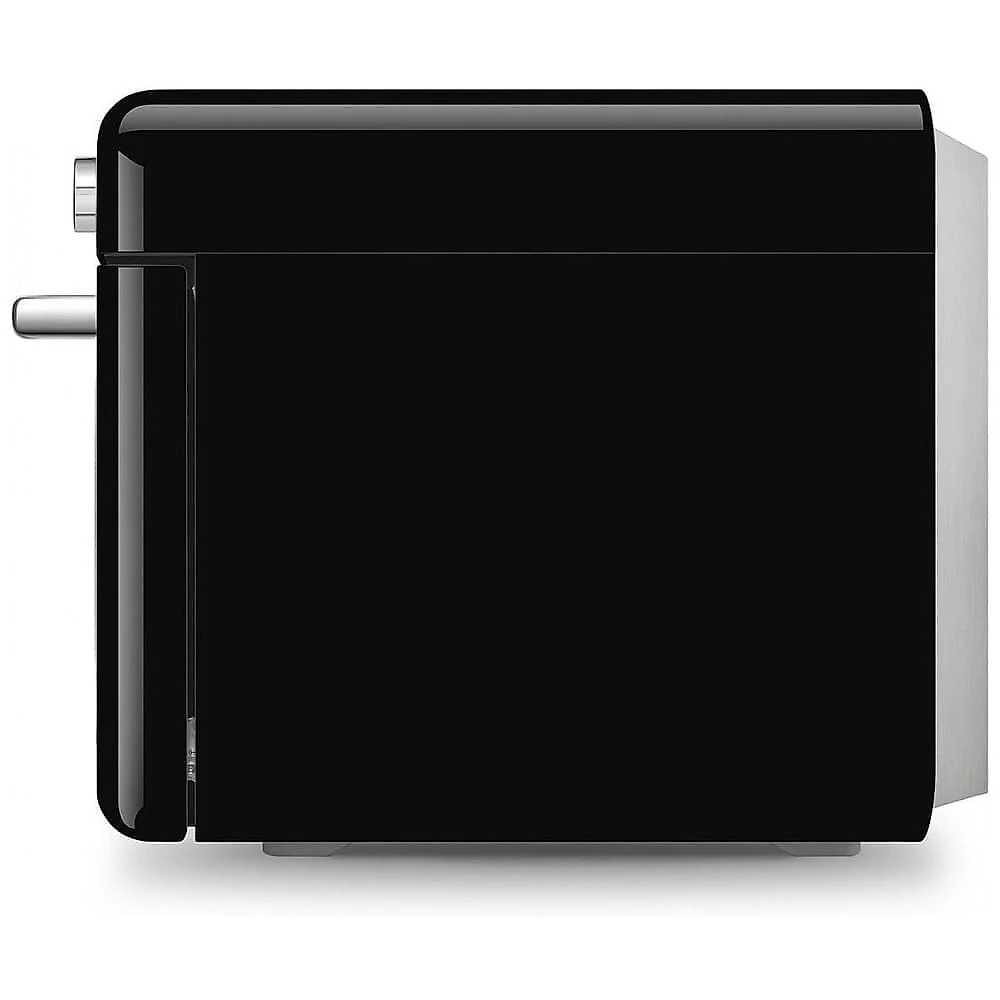 Forno Combinado de Bancada Retrô Smeg Preto 30 L Ar Forçado Vapor e Air Fry 1800W 110V