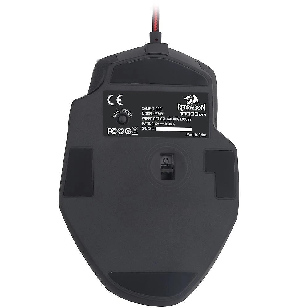 Mouse Gamer Redragon Tiger 2 M709-1, RGB, 6 Botões, 3200DPI - M709-1