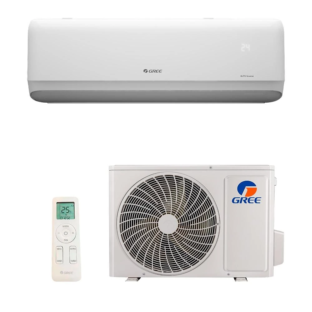 Ar-Condicionado Split Inverter 12000 BTUs Gree High Wall Só Frio GWC12ATCXB-D6DNA3C/I/GWC12AWCXB-D6DNA4C/O 220V